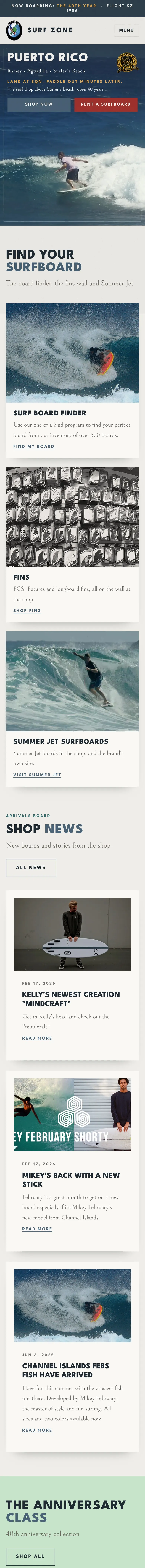 The same store on a phone